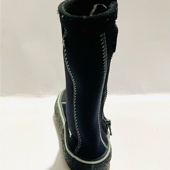 H2O Dissey Scuba Diving Boots unisex supra zippered neoprene black women’s 7 - Picture 4 of 7